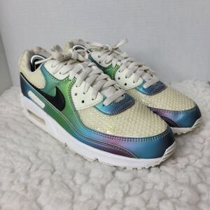 Nike Air Max 90 20 "Bubble Pack" Sneaker Men's Size 9.5 Multicolor CT5066-100 Go
